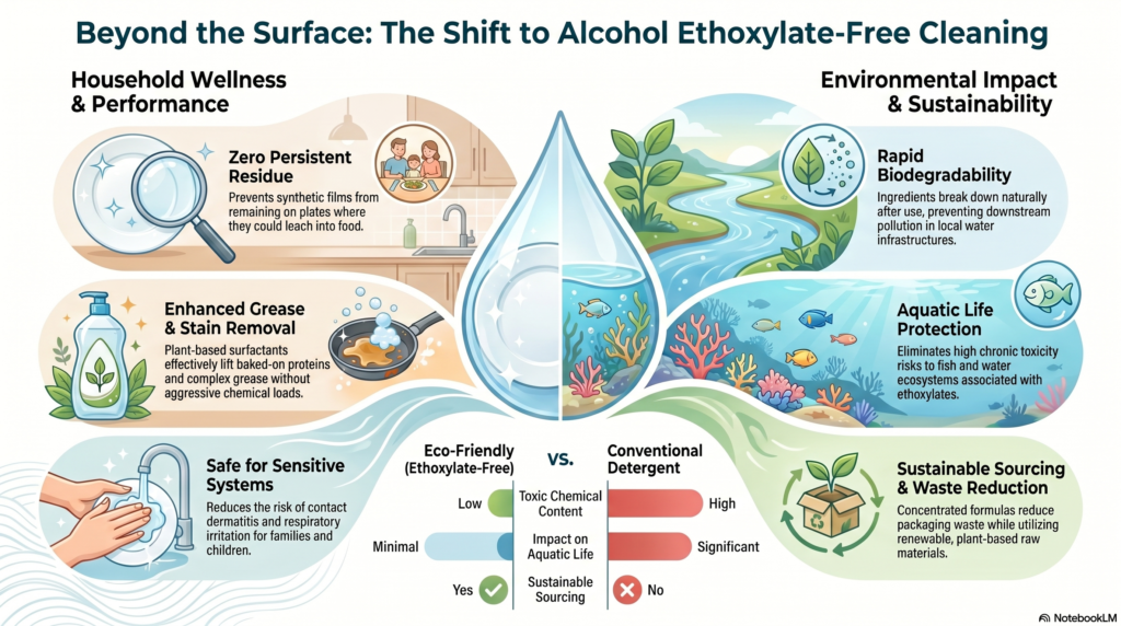 dishwasher detergent without alcohol ethoxylates