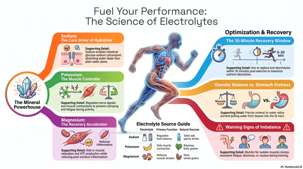 electrolytes in sports drinks