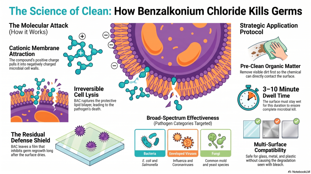benzalkonium chloride cleaner
