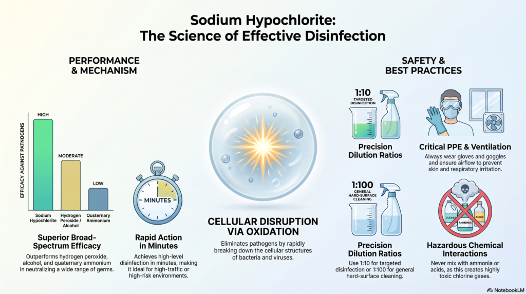 sodium hypochlorite cleaner 