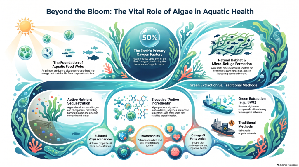 algae bioactive substances environment