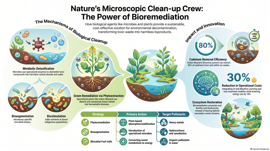 bioremediation compounds and microbes