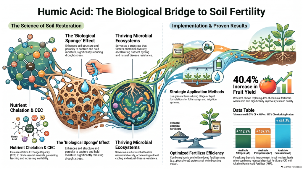 humic acid active ingredient agriculture